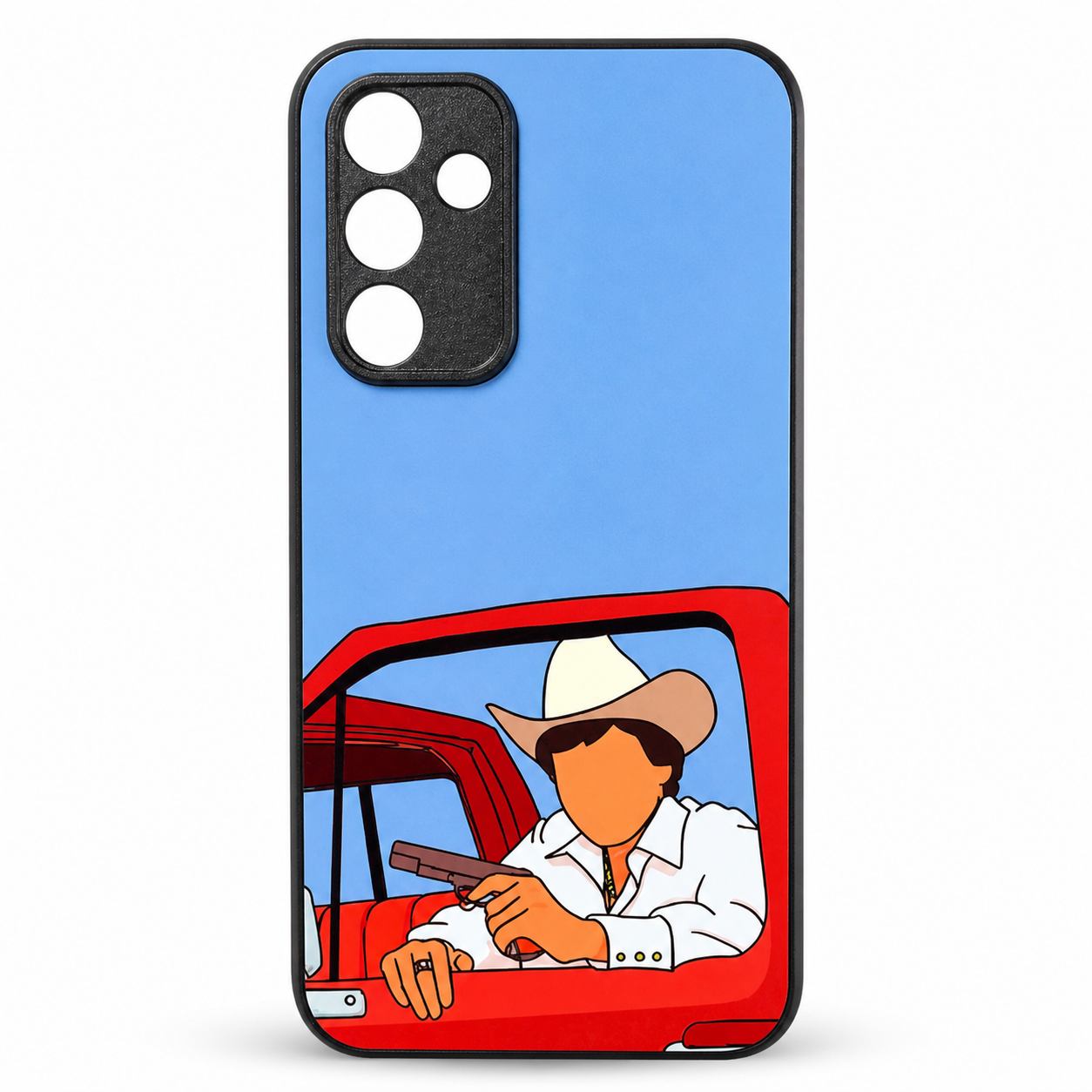 Funda personalizada con cantante favorito estilo animado